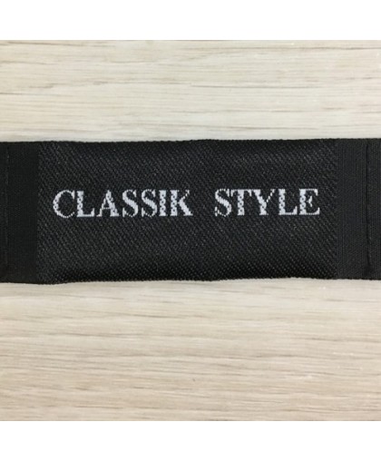 Этикетка тканная (жаккардовая) 30мм Classik Style (1000 штук)