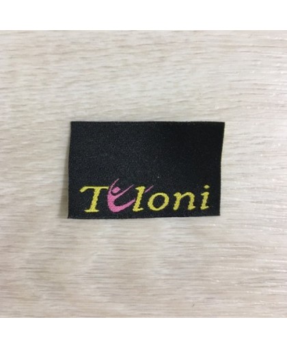 Этикетка тканная (жаккардовая) Teloni 25мм (1000 штук)